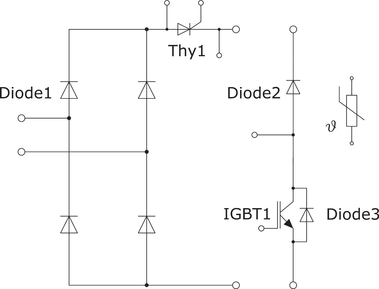 Semikron Danfoss Circuit SEMITOP 4 BTAGL T