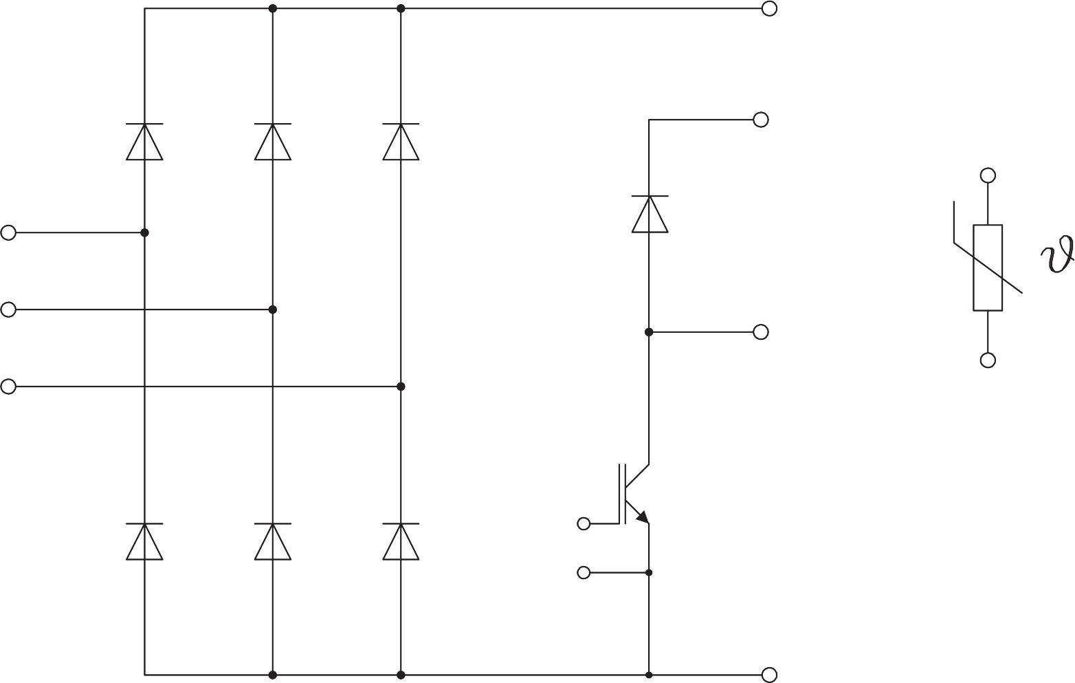  Semikron Danfoss Circuit Semitop DGL T cE