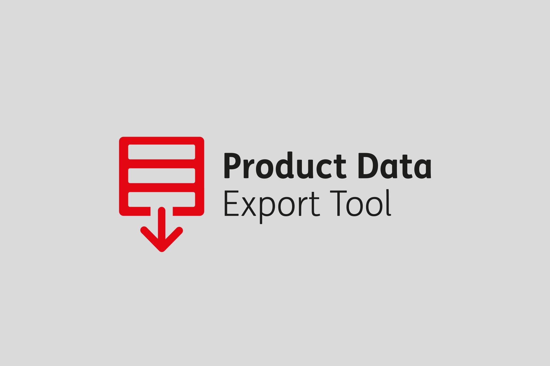Product Data Export Tool