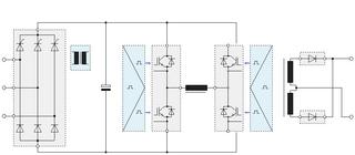 中频电阻焊电源的方框图
